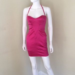 Bebe Satin Dress